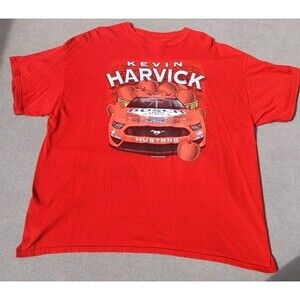 Kevin Harvick #4 Stewart-Haas Racing Red 2XL T-shirt NASCAR Pre-owned